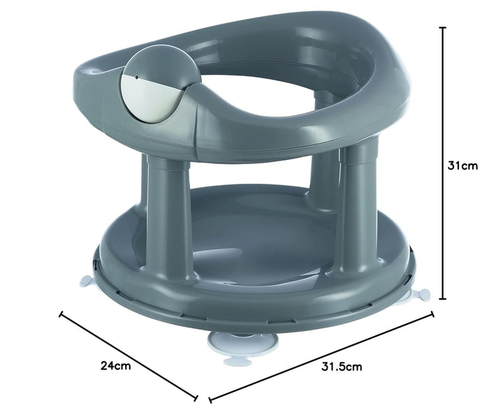 Bebeconfort Drehbarer Badewannensitz, Badewannensitz, Ergonomisch, 6 Monate bis 12 Monate, 0-10 kg,