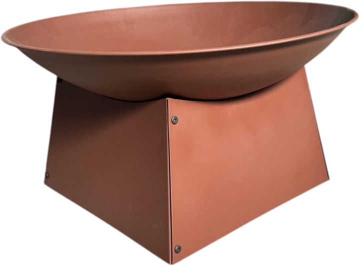 Jet-Line Feuerstelle Pueblo Feuerschale Rost Firebowl Rostbraun, Ø 57 cm x 33 cm hoch Feuerkorb Feue