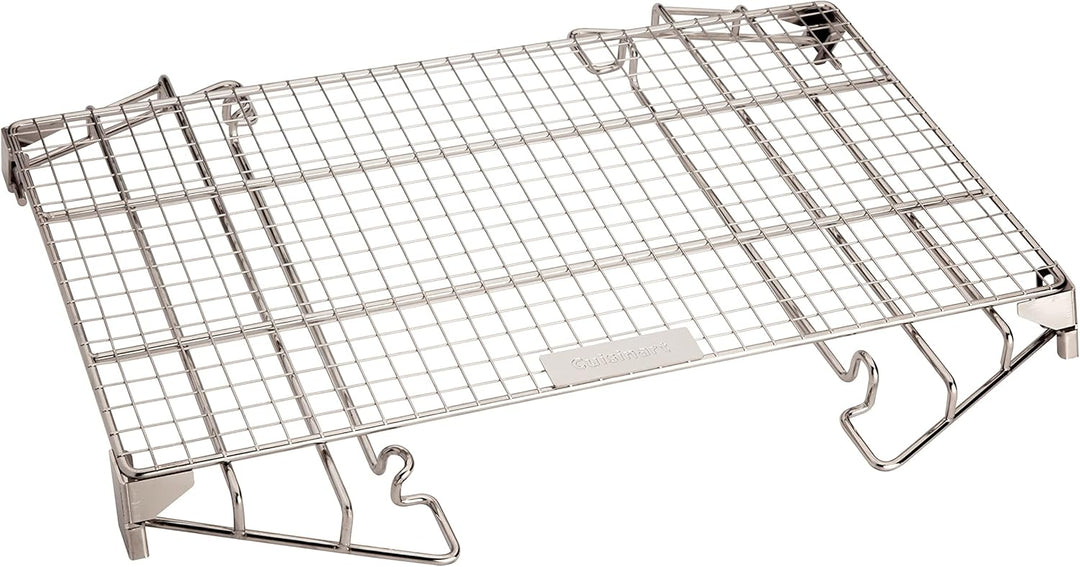 Cuisinart CGR-725 3-stöckiges Pellet-Grillrostsystem Edelstahl, Edelstahl
