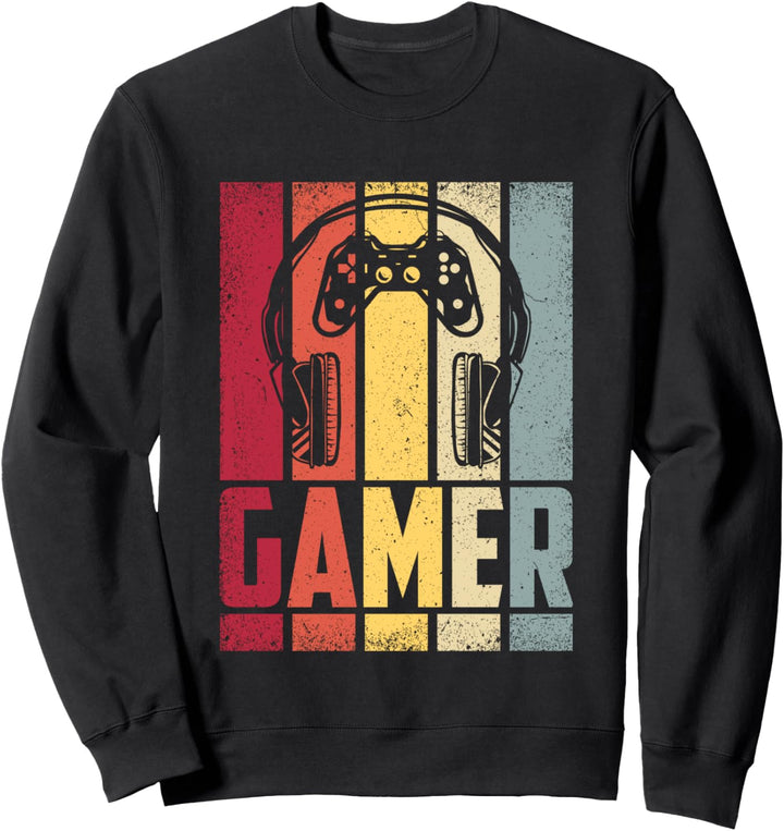 Videospiel-Player für Jungen Teens Männer | Vintage Sweatshirt