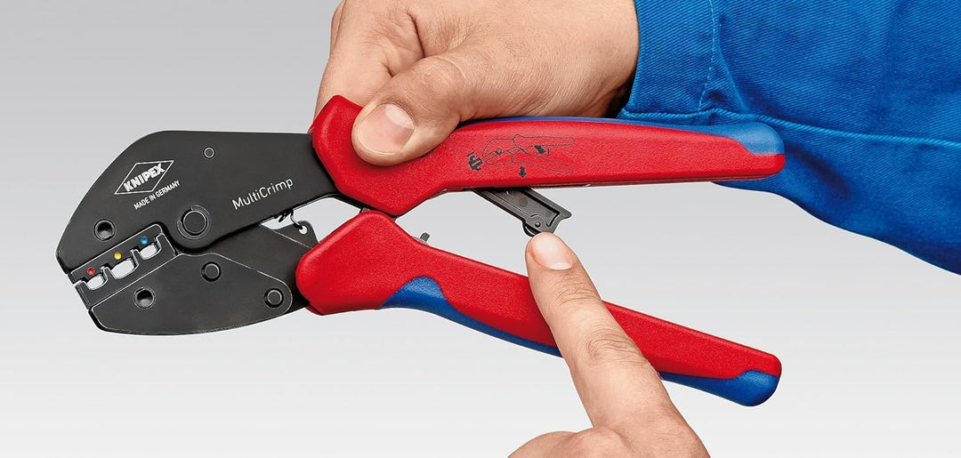 Knipex Crimpeinsatz für isolierte + unisolierte Aderendhülsen 97 39 09