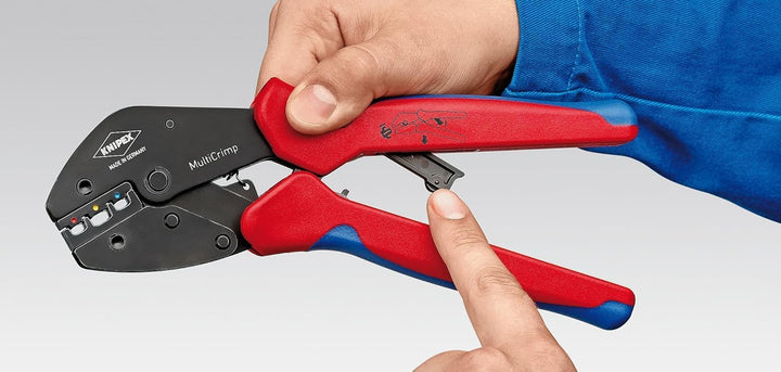 Knipex Crimpeinsatz für isolierte + unisolierte Aderendhülsen 97 39 09