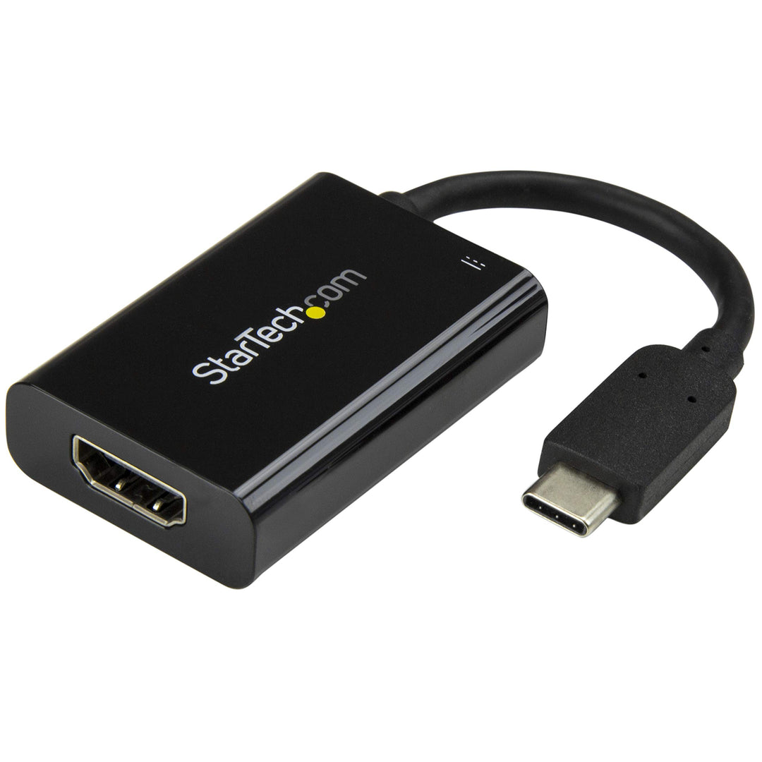 StarTech.com USB-C auf HDMI Adapter mit USB Stromversorgung - USB Typ C zu HDMI Konverter für Comput