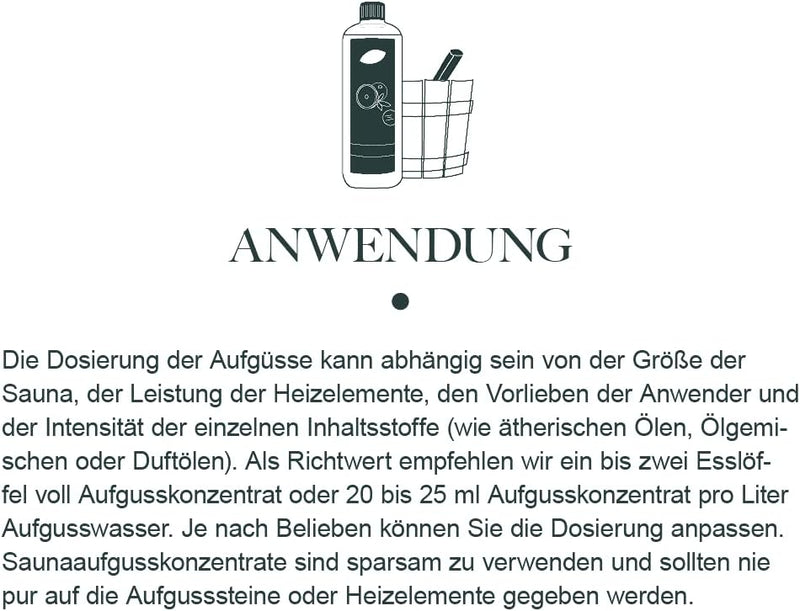 Saunabedarf Schneider - Sauna-Set für Geniesser - 250 ml Aufguss, 300 g Saunasalz, 250 g Sauna-Honig