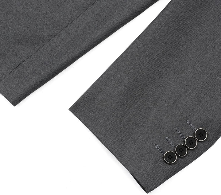 Allthemen Herren Sakko Slim Fit Sportlich Blazer Anzugjacke 1 Knopf Business Hochzeit Freizeit XS Gr