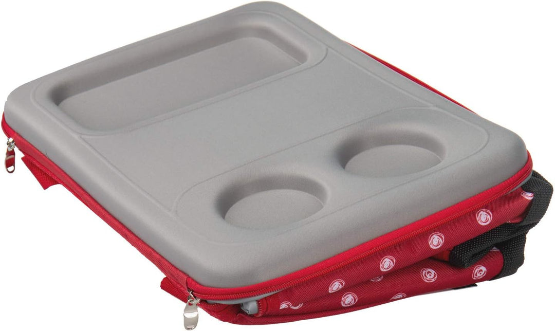 anndora Kühltasche XL 40 Liter - Isotasche Kühlbox Picknicktasche Farbauswahl XL rot weiss gepunktet