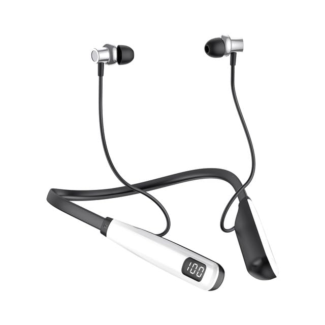LAMA Bluetooth 5.4 Kopfhörer Sport Ohrhörer 80 Std. Spielzeit Noise Cancelling Kabellos Sportkopfhör
