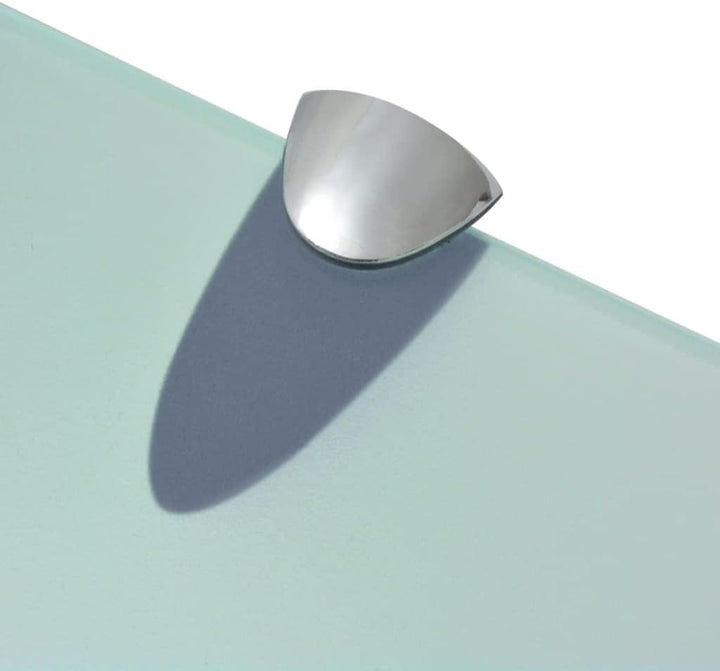 vidaXL Wand Regal Glasregal Glasboden Glasablage Badregal Glas 100x10 cm 8 mm 100 x 10 cm Transparen