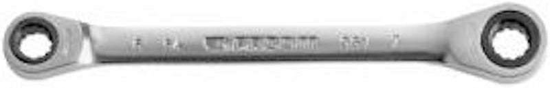 FACOM Knarren Ringschlüssel, 12 Kant 22x24 mm, 1 Stück, 64.22X24, 22x24 mm