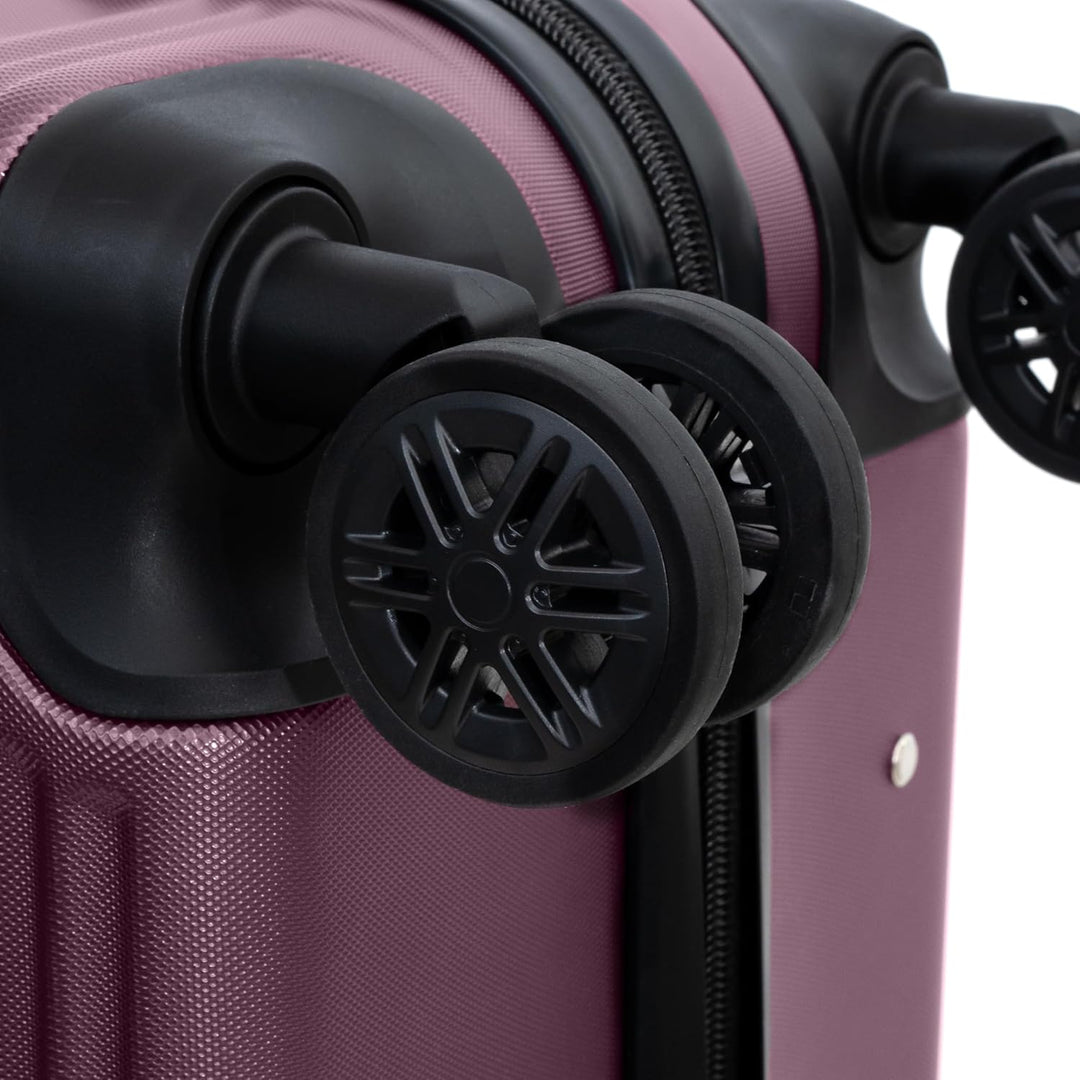 REDOLZ Hartschalen Koffer-Set 3-teilig | Leichte Reise-Trolleys aus hochwertigem, robustem ABS-Mater