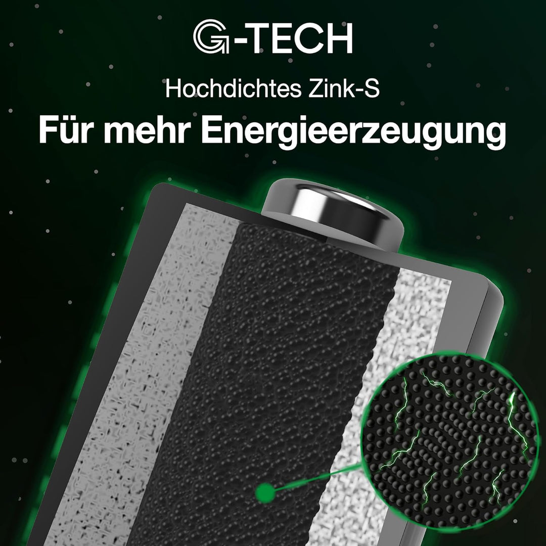 GP Batterien AA (Mignon, LR6) 1.5V, 80 Stück Grosspackung, Super Alkaline Longlife Technologie (8X 1