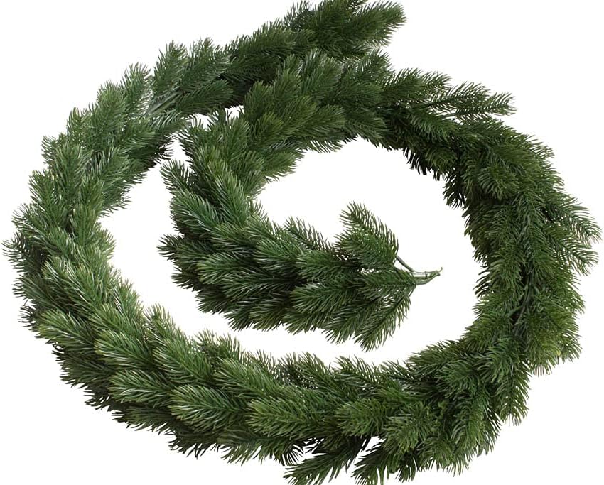 künstliche Tannengirlande / Weihnachtsgirlande Bavaria Kunststoff Spritzguss, rundgebunden