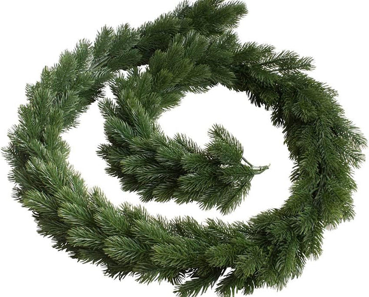 künstliche Tannengirlande / Weihnachtsgirlande Bavaria Kunststoff Spritzguss, rundgebunden