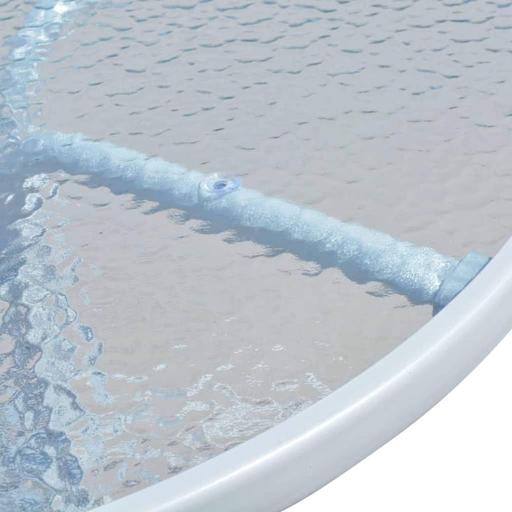 Gecheer Bistro Set 3 teilig, Bistrotisch mit 2 Stühlen, Gartenmöbel Set, Balkonset, Balkonmöbel Set