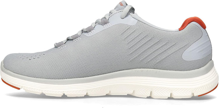 Skechers FLEX ADVANTAGE 4.0 - OVERTAKE Sneaker Grigia da uomo 232228 GRY, 40 EU
