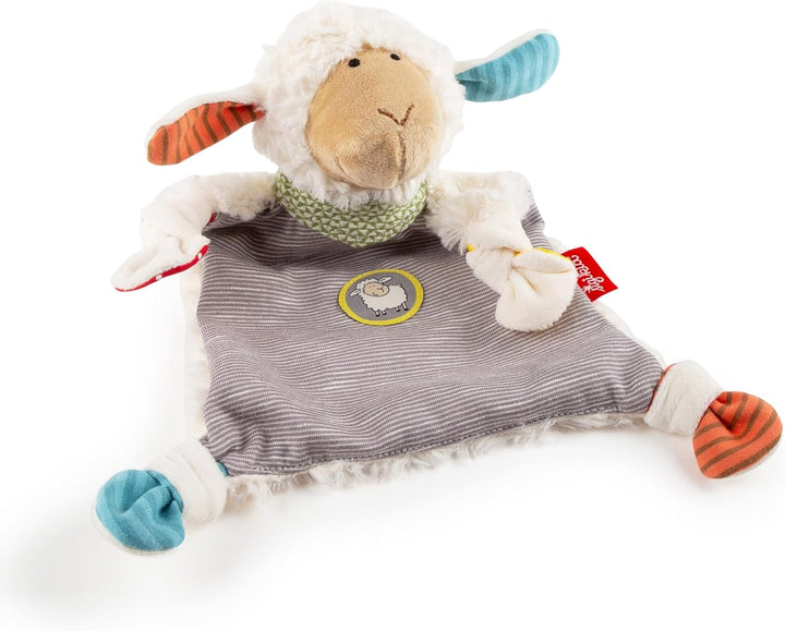 SIGIKID 39240 Schnuffeltuch Schaf Kuscheltuch Mädchen und Jungen Babyspielzeug empfohlen ab Geburt m
