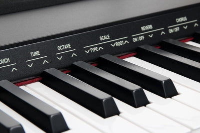 Classic Cantabile SP-150 BK Stagepiano SET inkl. Ständer (88 Soft-Touch Tasten, Anschlagdynamik, MID