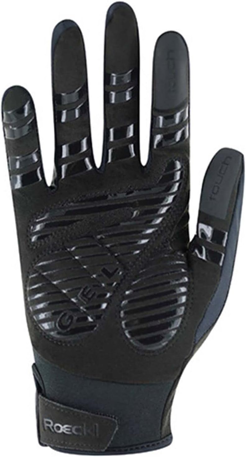 Roeckl Mori 2 Fahrradhandschuhe Schwarz, Schwarz