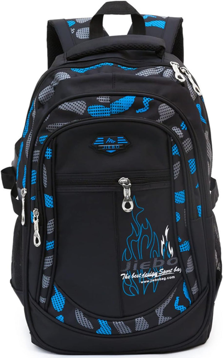 Jungen Schultasche Teenager Schulrucksack Jugendliche Rucksack Schule Daypacks Kinder Gross Schulran