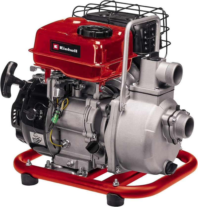 Einhell Benzin-Wasserpumpe GC-PW 16 (1.6 kW, max. 14000 L/h Fördermenge, max. 28 m Förderhöhe, Wasse