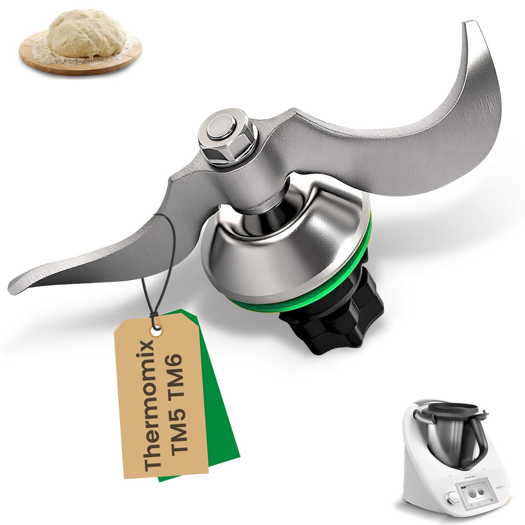 Teigmesser für Thermomix TM6 und TM5, Ohne Teigrückstände Nach Verwendung und Leicht zu Reinigen, Er