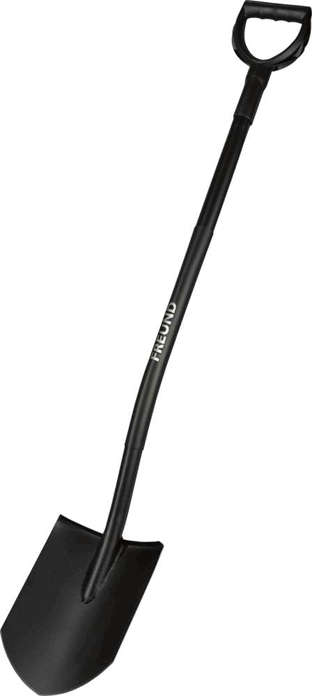 Freund Victoria Gärtnerspaten Spitze FormStahlstiel Ergoline schw.