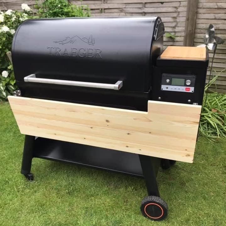 Grillrost.com Das Original Traeger Frontablage für Timberline Frontablage Timberline, Frontablage Ti