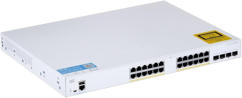 Cisco Business CBS250-24FP-4G Smart Switch | 24 GE-Ports | Full PoE | 4 x 1G-SFP | Begrenzter Lebens