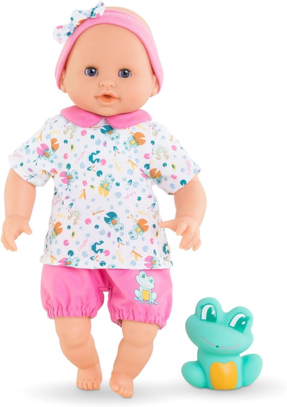 Corolle - Meine erste Puppe, Baby-Badewanne, Ozean, 30 cm, ab 18 Monaten, 9000100650 Rosa, Rosa