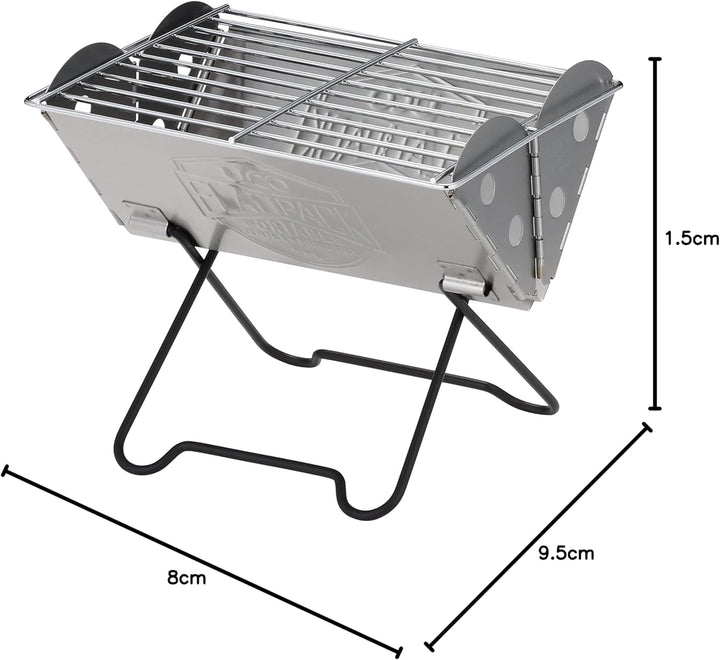 UCO Grill- und Feuerschale - Edelstahlgrill Grau S, Grau S