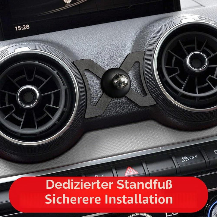 LUNQIN Kfz-Handyhalterung für Audi Q2 2018–2024, Autozubehör, Navigationshalterung, Innendekoration,