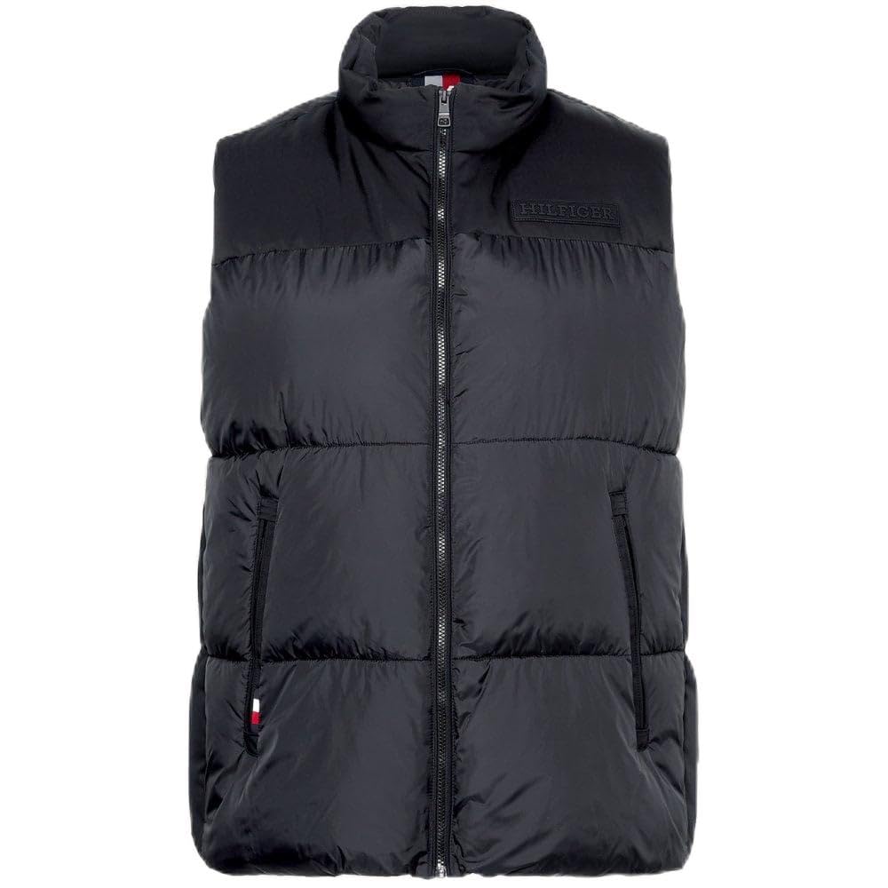 Tommy Hilfiger Herren Gewebte Jacken XXL Schwarz (Black), XXL Schwarz (Black)