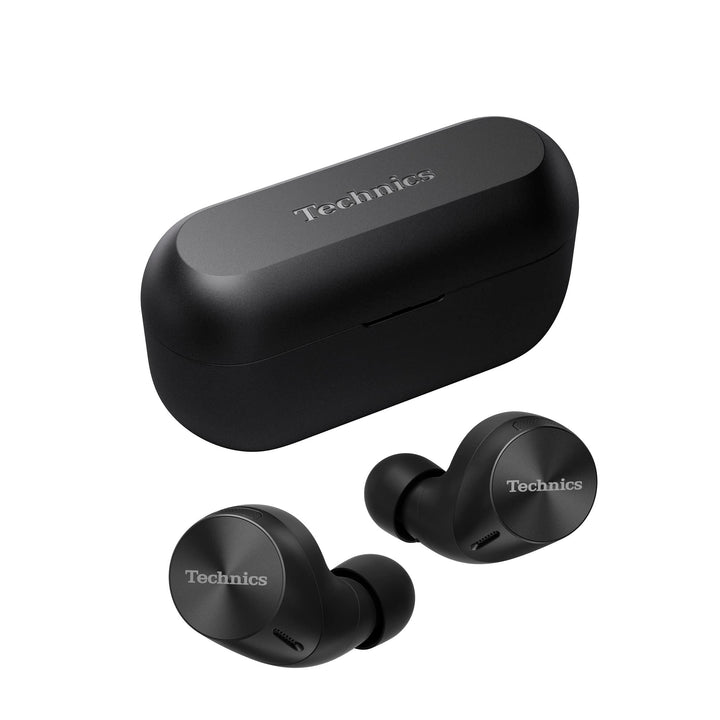 Technics EAH-AZ60M2EK kabellose Ohrhörer mit Noise Cancelling, Multipoint Bluetooth 3 Geräte, komfor