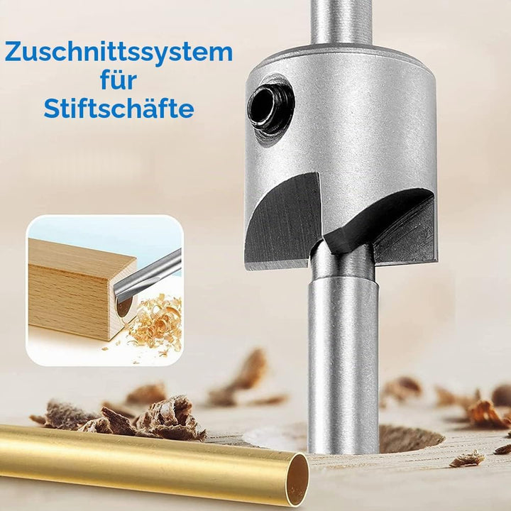 Stiftherstellungs Set Stiftschaft und Stifthalter Verkleidungm Set Holzdrehdorn für die Herstellung