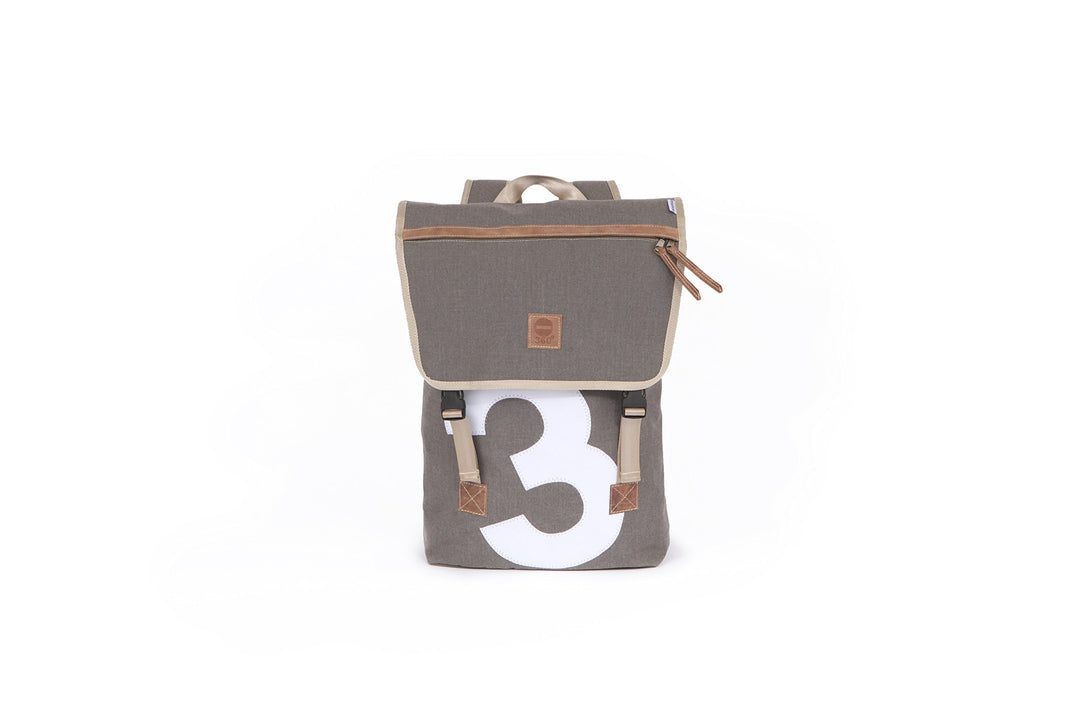 360° Rucksack Landgang Mini Tweed Segeltuchtasche