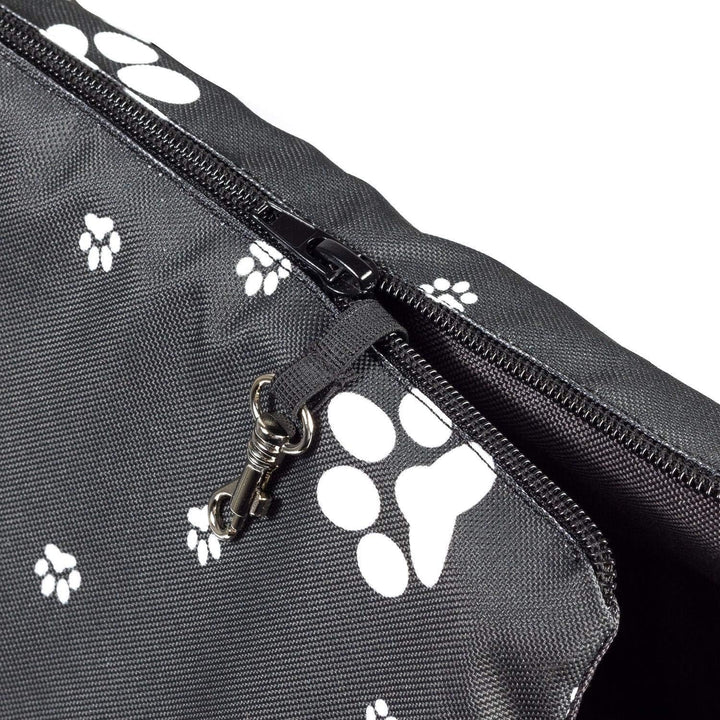 Hundetasche, Welpentasche - Schwarz, S bis 5 kg - Tragetasche für kleinen und mittleren Hund, Welpen