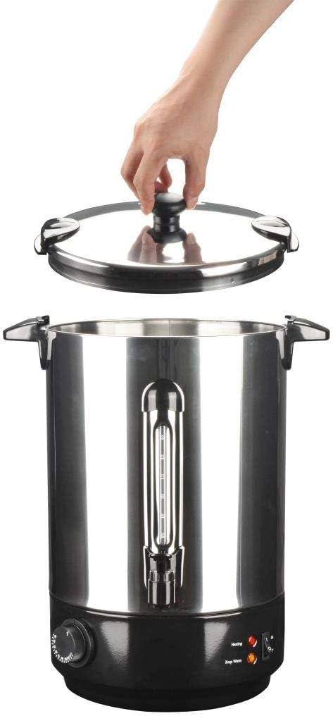 vidaXL Glühweinkocher 15L 2500W Einkochautomat Glühweinautomat Wasserkocher 15 l, 15 l