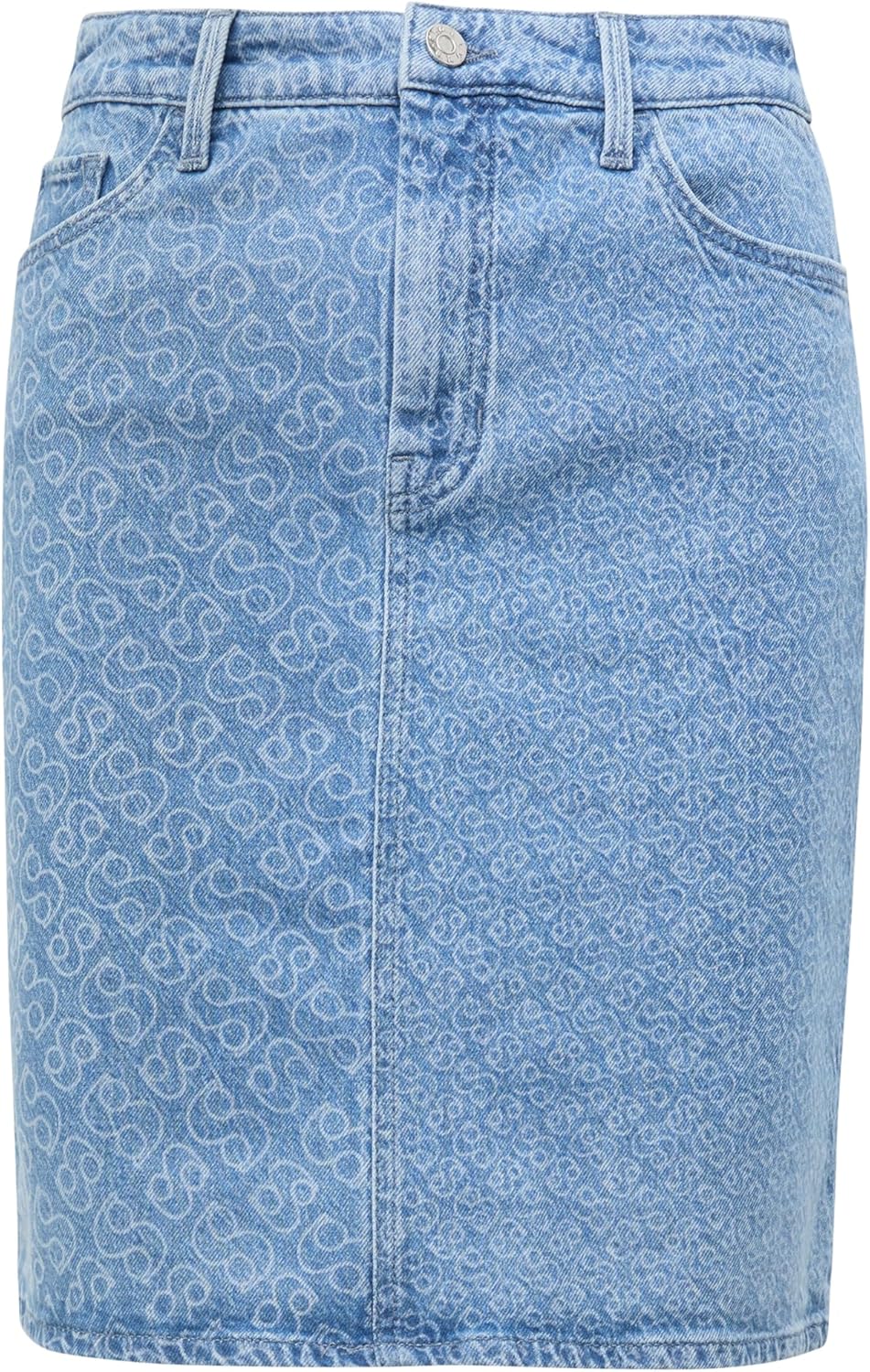 s.Oliver Damen Jeansrock 40 Blau, 40 Blau