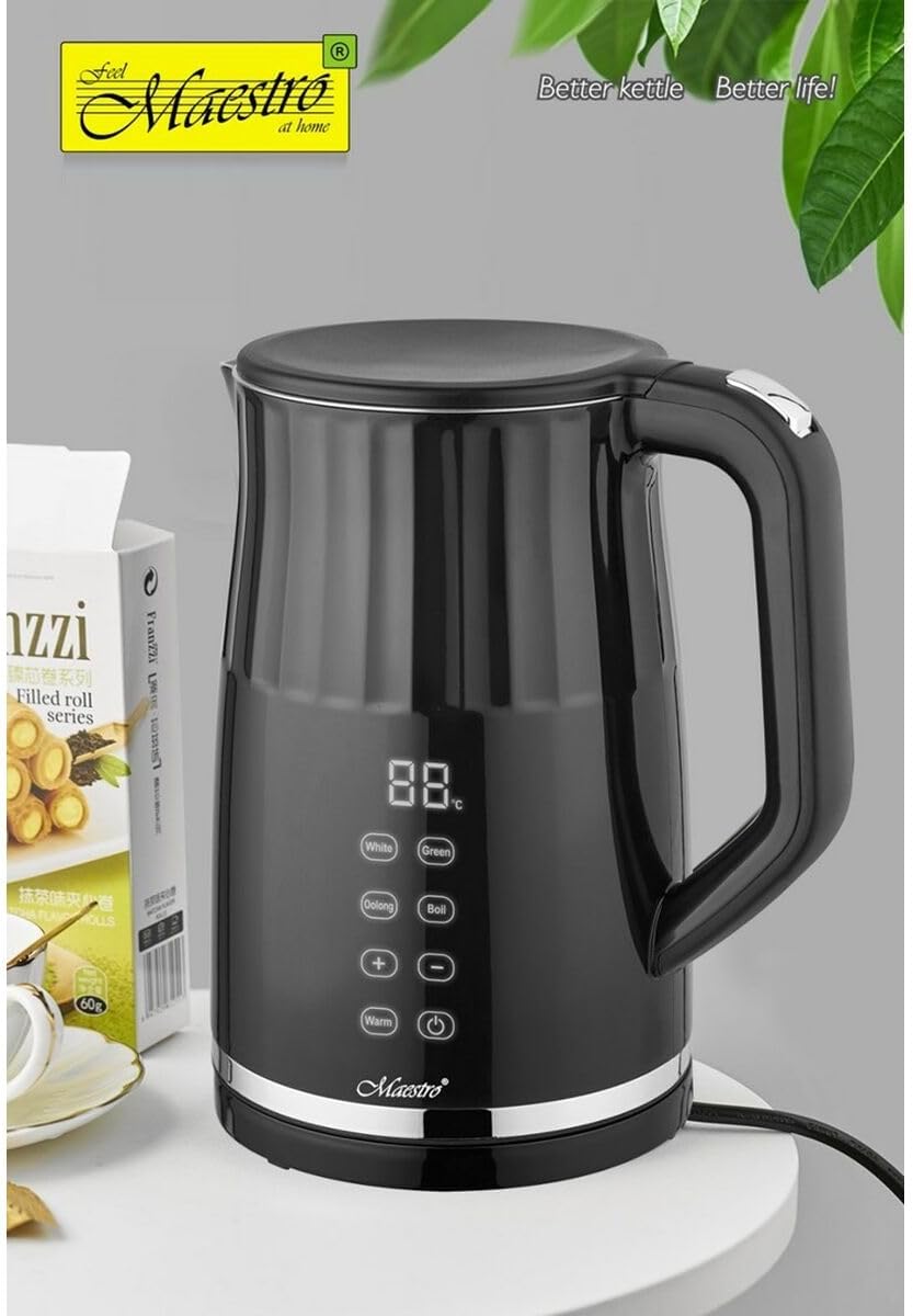 Wasserkocher MR-049 Schwarz Transparent 2200 W 1,7 l