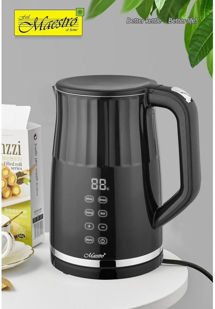 Wasserkocher MR-049 Schwarz Transparent 2200 W 1,7 l