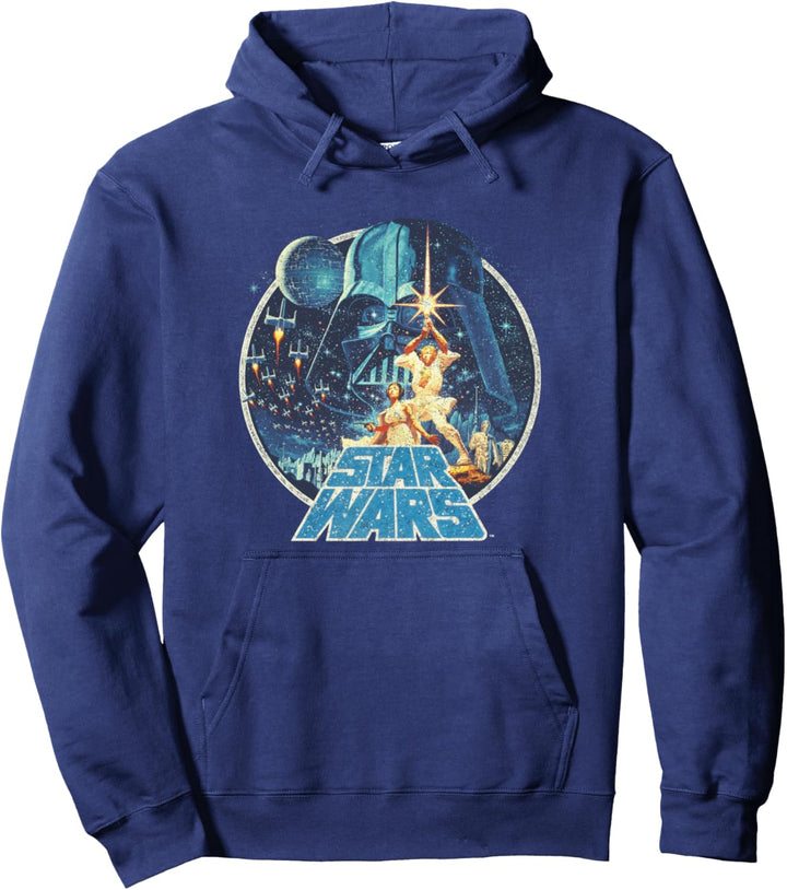 Star Wars Vintage Victory Collage Cover Z! Pullover Hoodie