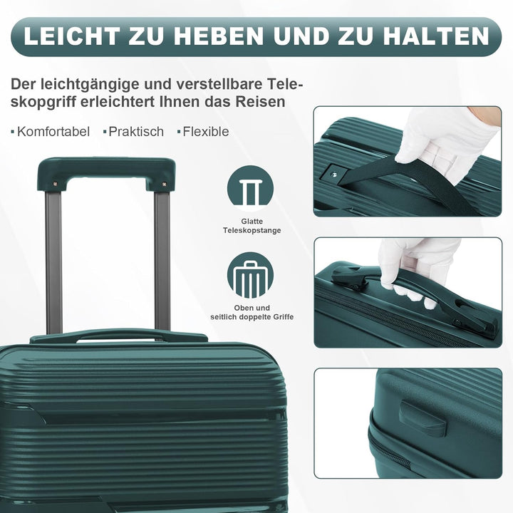 Vakuum Rucksack Handgepäck mit Pumpe - Easyjet Handgepäck 45x36x20 Flugzeug Reiserucksack mit Vakuum