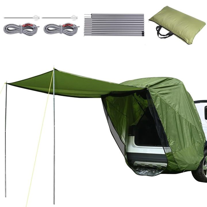 Universal Heckklappenzelt Caddy - Wasserdichtes Auto Heckzelt für Camping & Reisen - Kompatibel mit