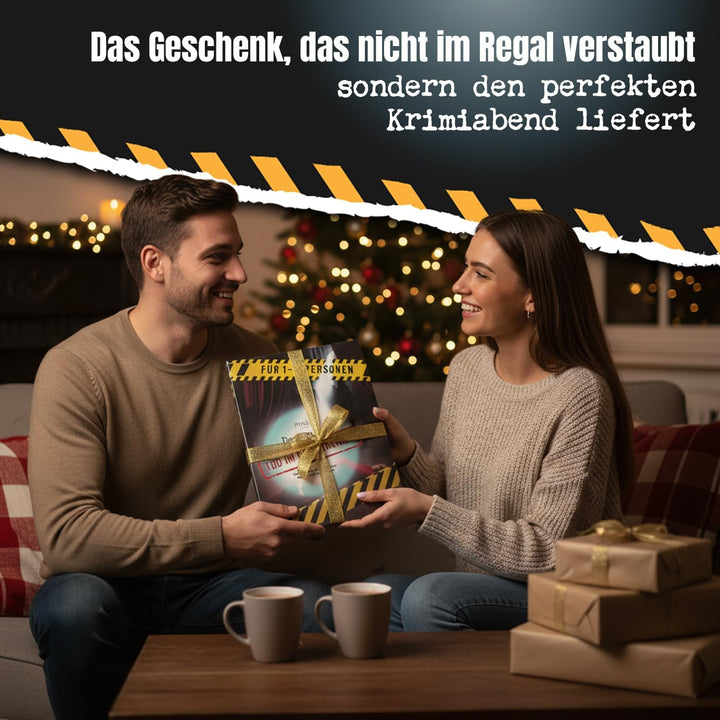 Krimispiel „Der Fall: Tod im Rampenlicht“ – Mordfall lösen & Beweise analysieren – Ermittlerspiel mi