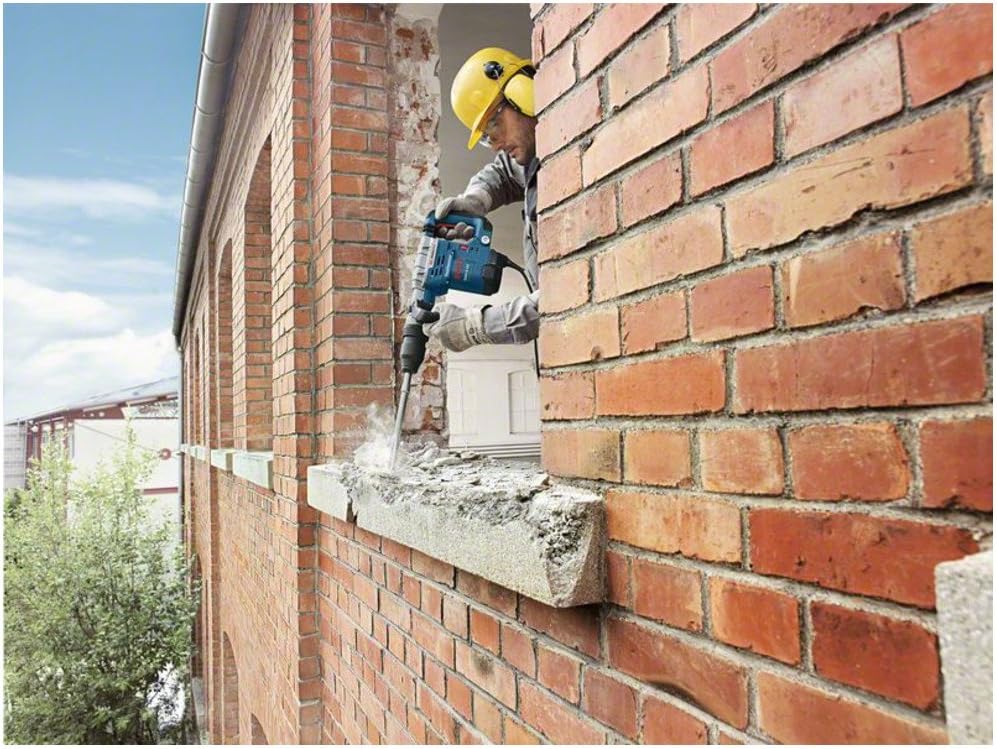 Bosch Professional Schlaghammer GSH 5 CE (mit SDS-max, 1.150 Watt, 400 mm Spitzmeissel, 8,3 J Schlag