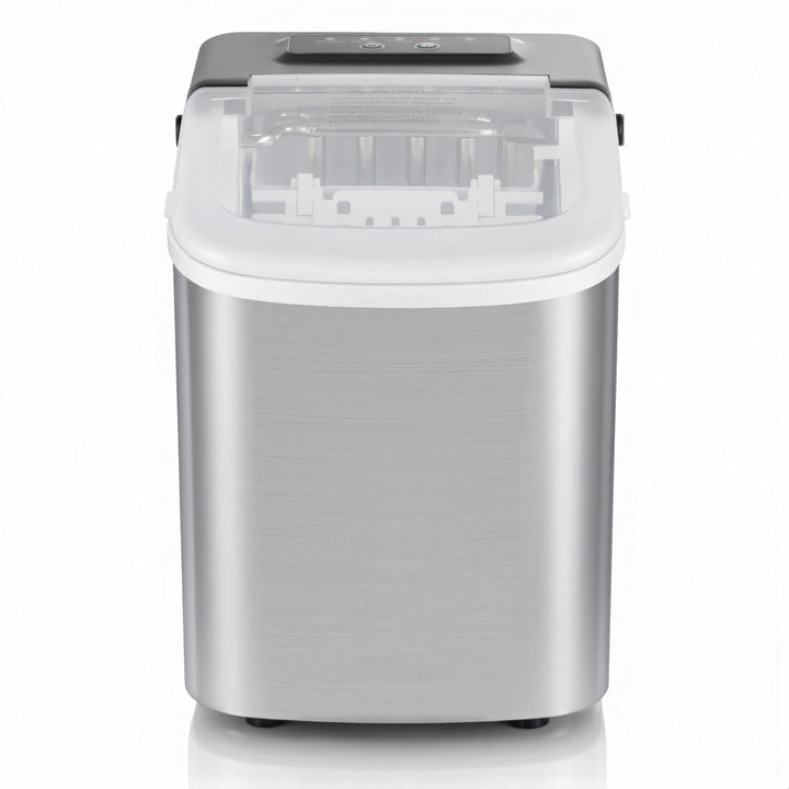 Retoo Eiswürfelmaschine, 12kg/tag Kompakt Ice Maker 9 Eiswürfel/6 Min für Küche Bar Büro – Schneller