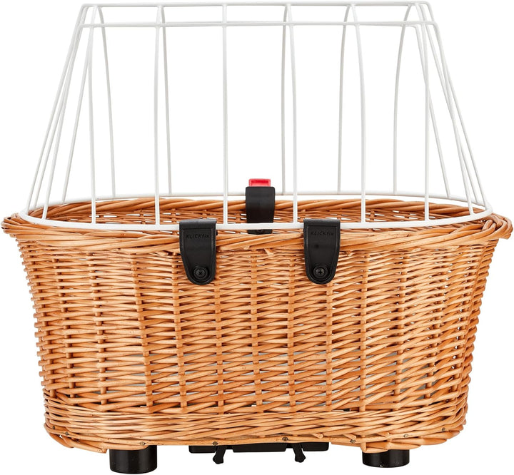 KLICKfix Fahrradtasche, schwarz, M Doggy Basket Far Racktime, Doggy Basket Far Racktime