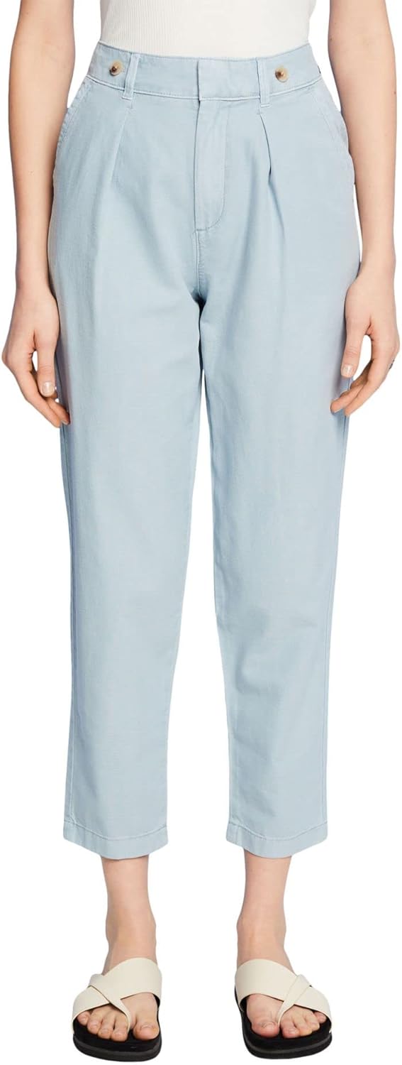 ESPRIT Damen Hose, 40 445/Light Blue Lavender