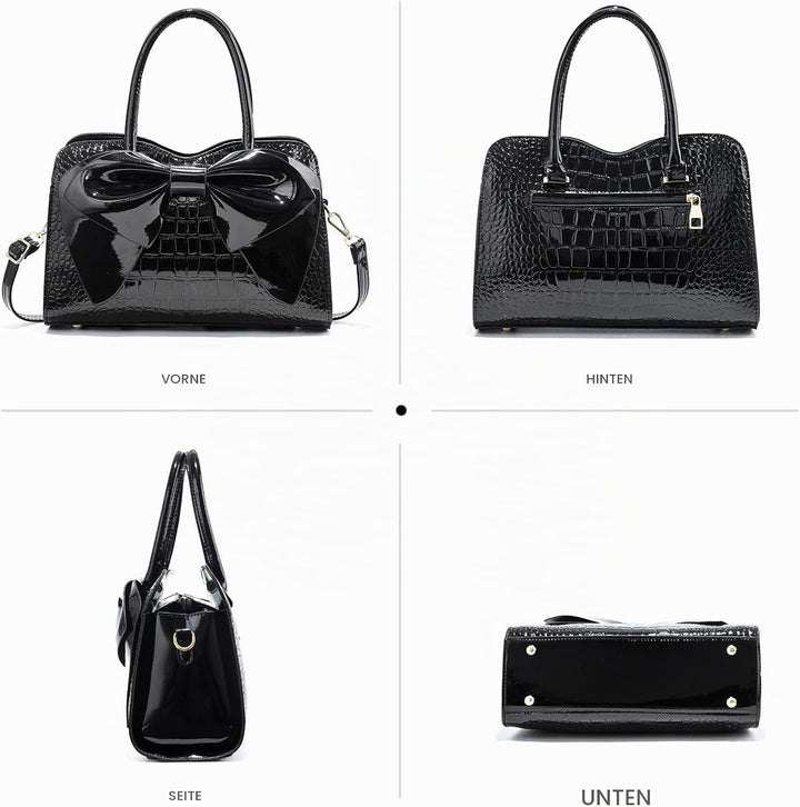 NICOLE &amp; DORIS Handtaschen Damen Kleine Henkeltasche Frau Mode Tasche Designer Umhängetasche Mädchen