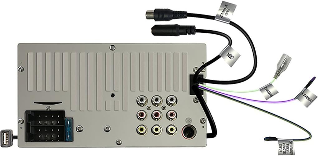 Kenwood DMX120BT Digital Media Receiver mit 17,3 cm Hochglanz-Touchpanel, Bluetooth, Android USB-Mir